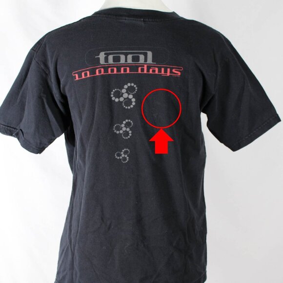 Vintage 2006 Tool 10,000 Days Alex Grey Artwork Band Tee Size Medium - Picture 11 of 11